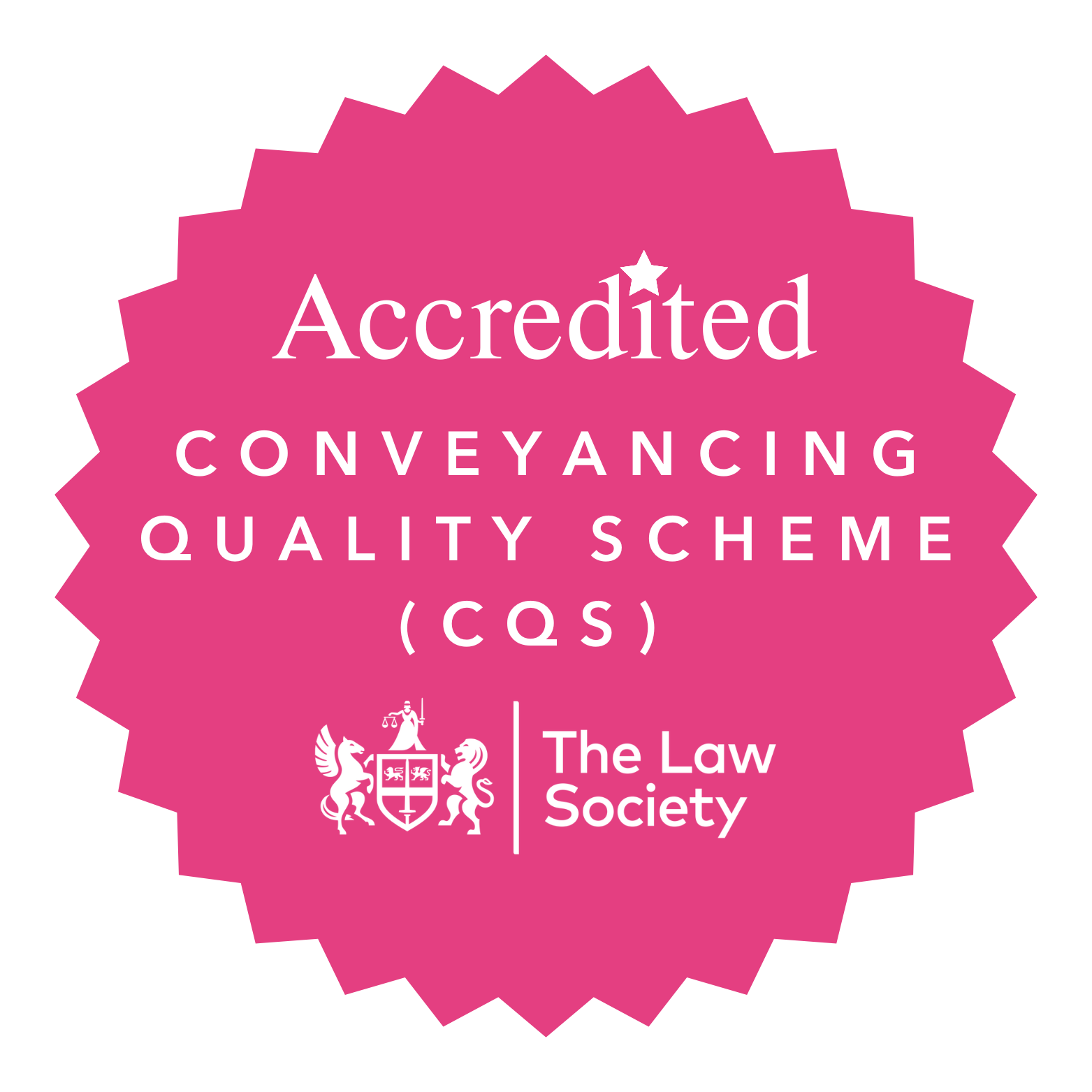 Conveyancing Quality Certificate Logo from The Law Society