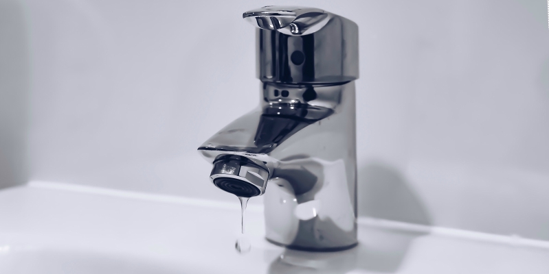 Dripping tap on a sink signifying renters rights